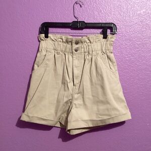 High waisted shorts
